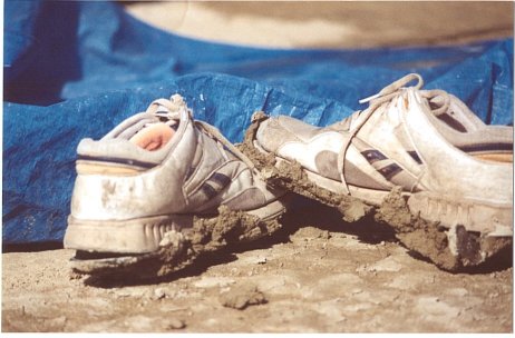 Playa Clogs- It really doesn't ever come off.